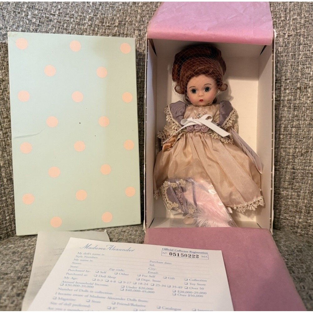 Madame Alexander 8" Doll Sophisticated Silk Victorian #26780